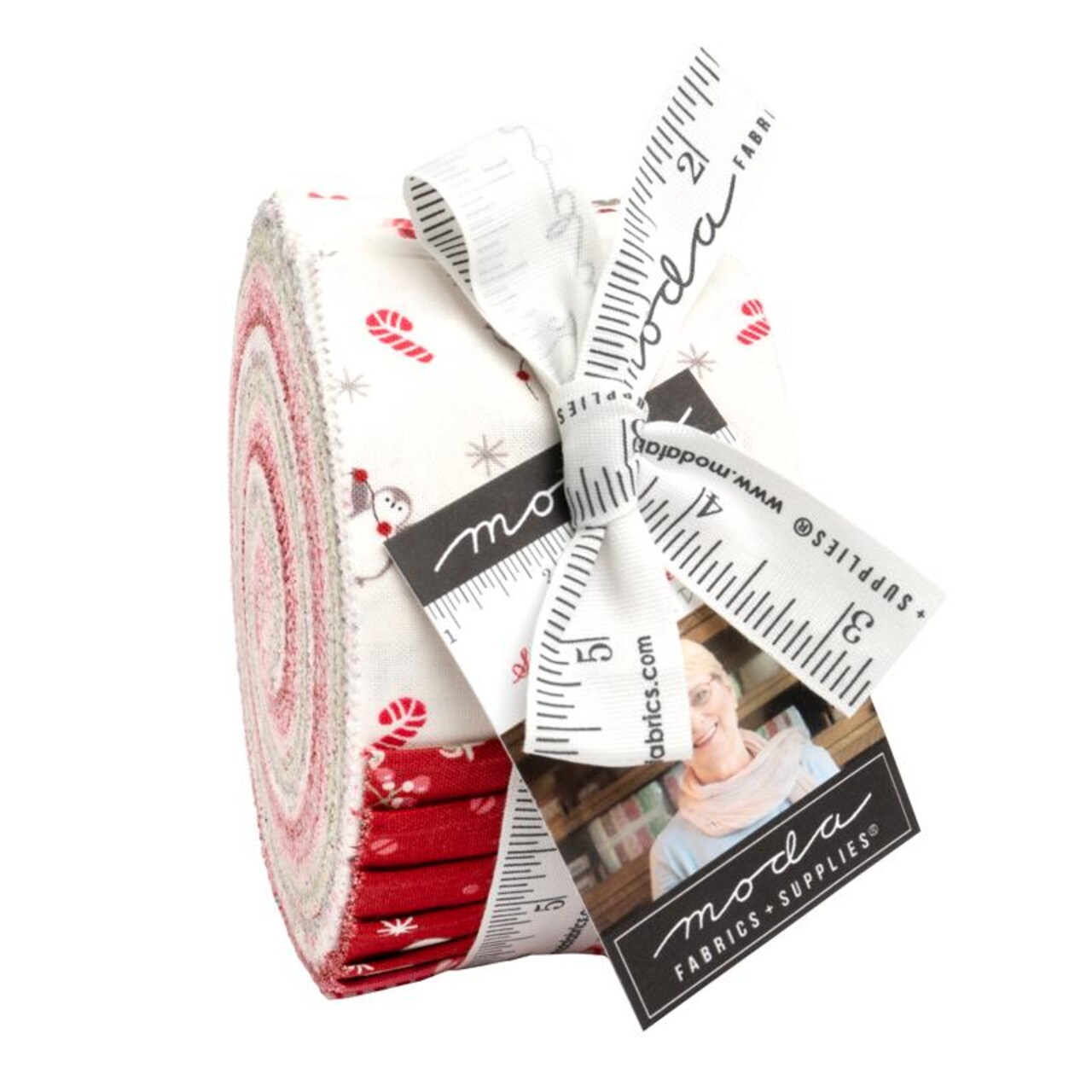 A Very Sweet Christmas 2.5" Strip Roll (Jelly Roll) by Bunny Hill Designs for Moda (3060JR)